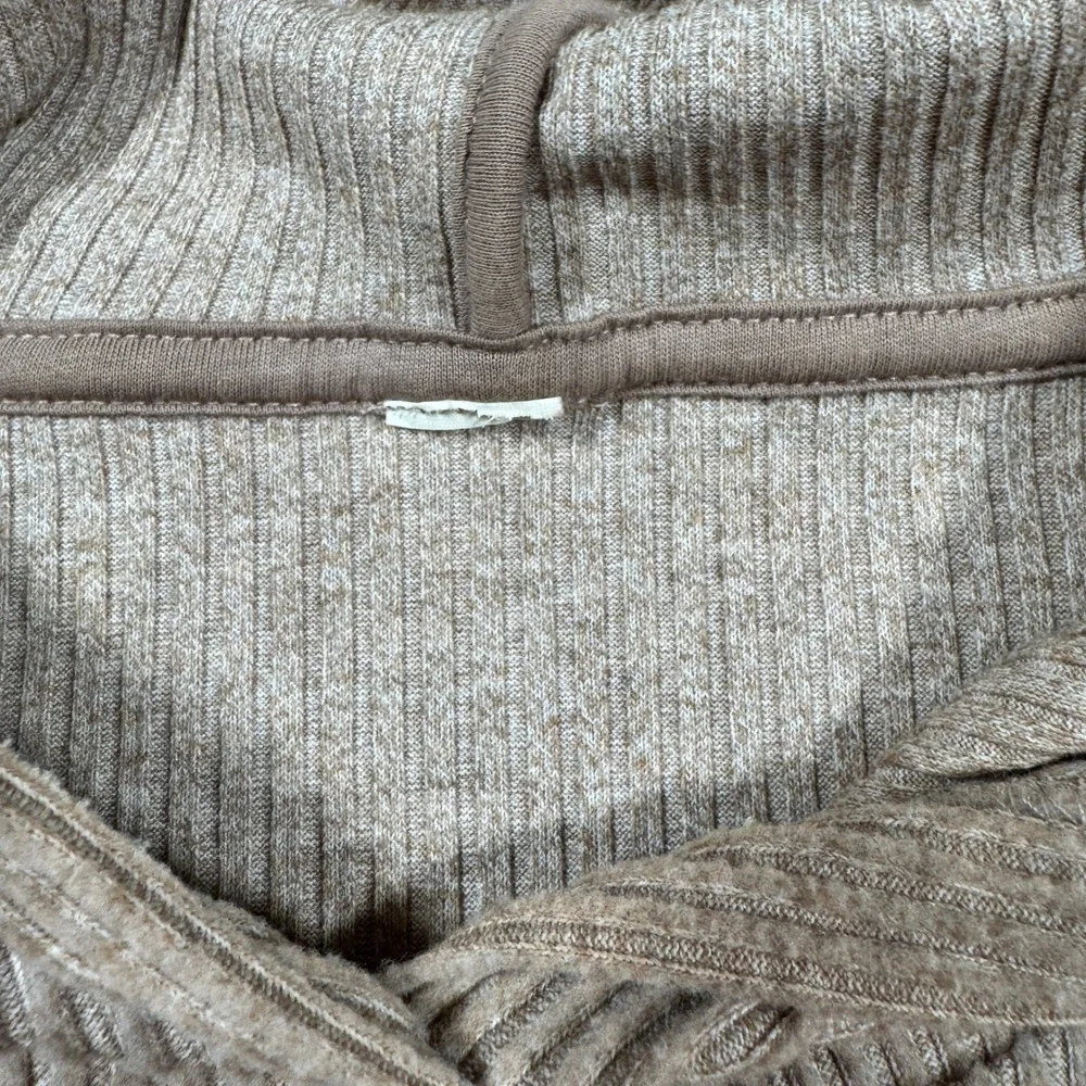 Alo Yoga S Muse Hoodie Gravel Heather Sweatshirt Yoga Hiking Pickleball Golf Gym - Picture 5 of 8